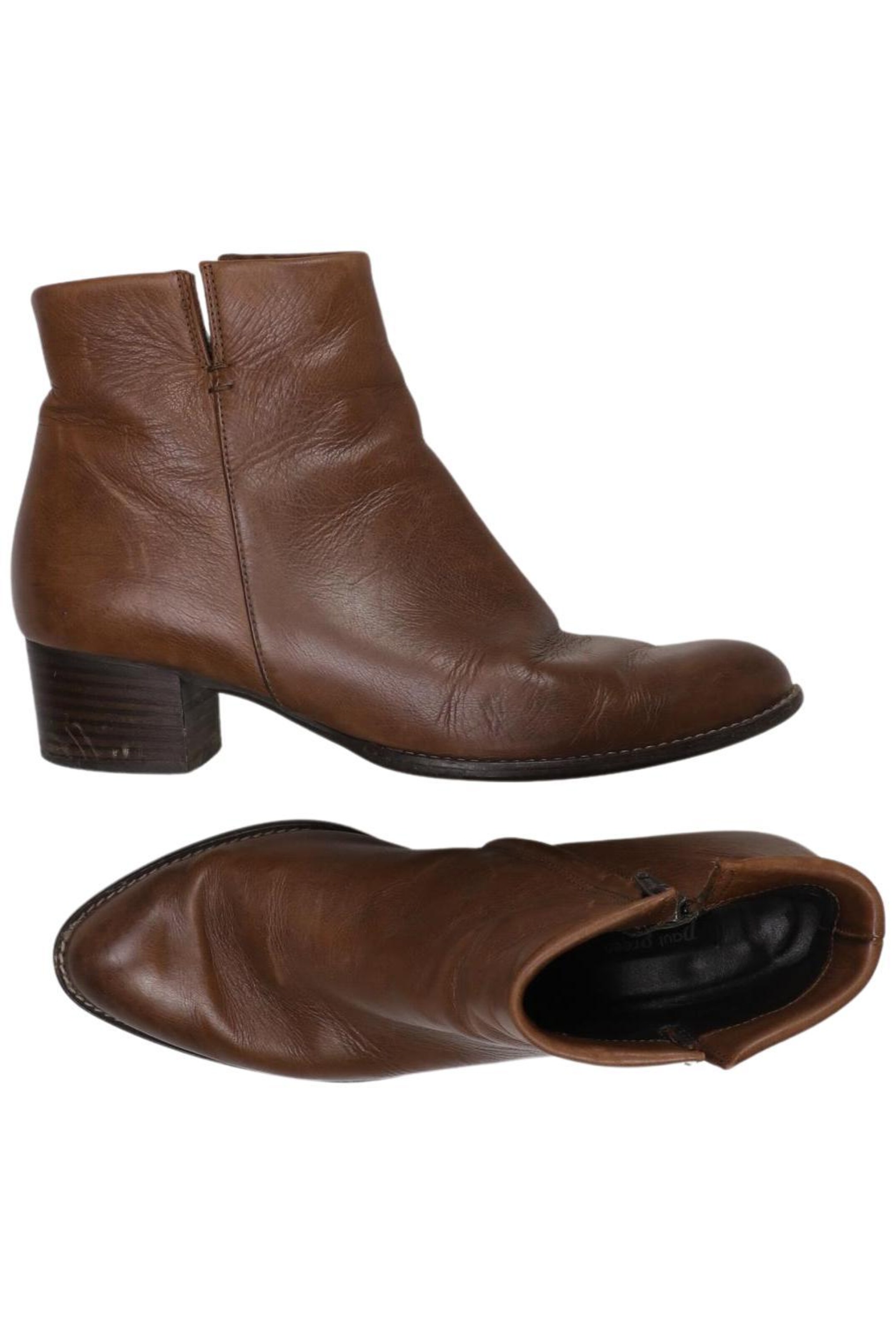 Paul Green Dress Boots in 38 in Brown: front