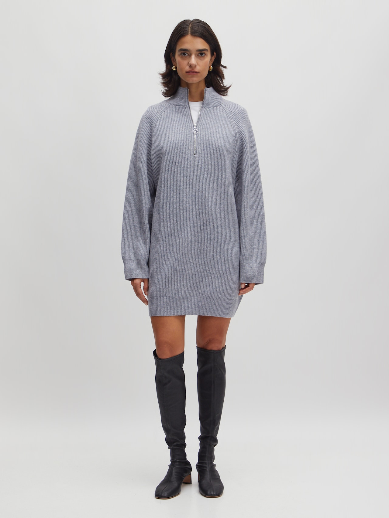 EDITED Produkte Kleid 'Marwa' grau