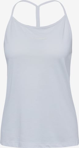 Hummel Sporttop 'Vanja' in Weiß: Vorderseite