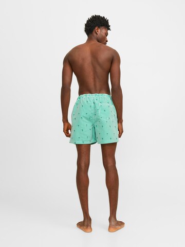 JACK & JONES - Calções de banho 'FIJI' em verde