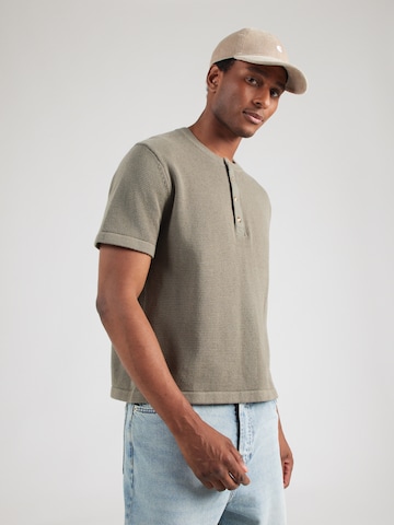 Abercrombie & Fitch Pulover | zelena barva: sprednja stran