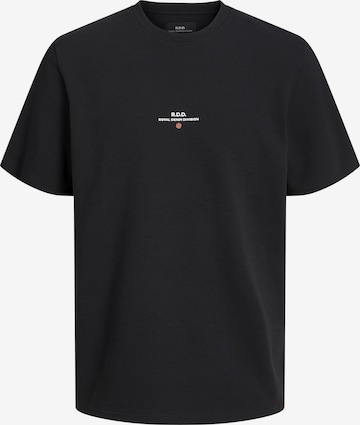 R.D.D. ROYAL DENIM DIVISION T-Shirt in Schwarz: predná strana