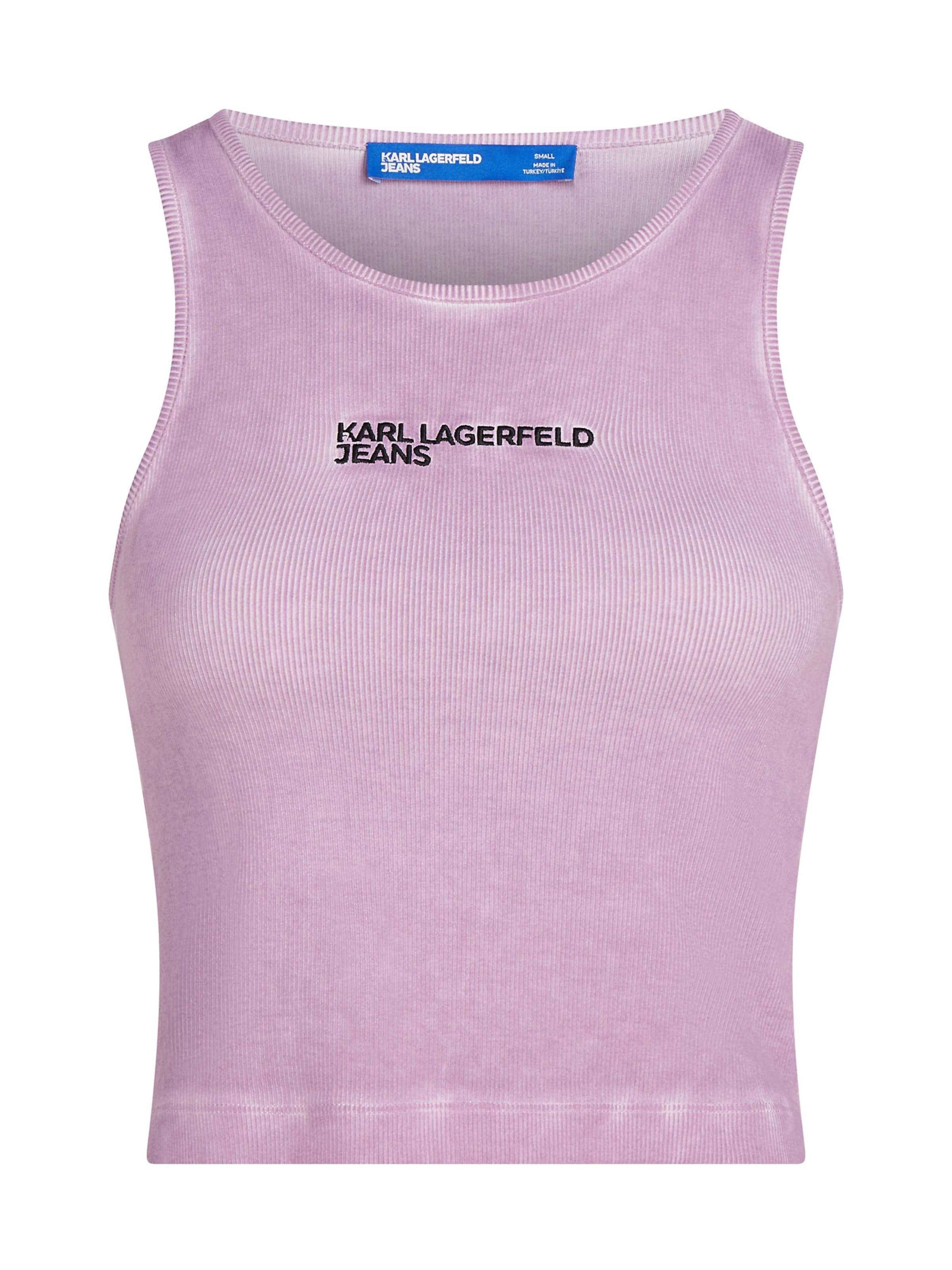 KARL LAGERFELD JEANS Topp, värv lilla: eest vaates