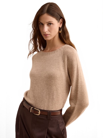Pull-over Il Lanificio en beige