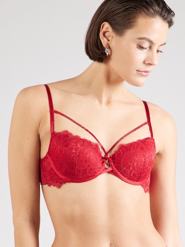 Balconnet Soutien-gorge 'Charlotta' Hunkemöller en rouge : devant