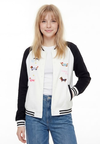 MYMO - Casaco meia-estação em preto: frente