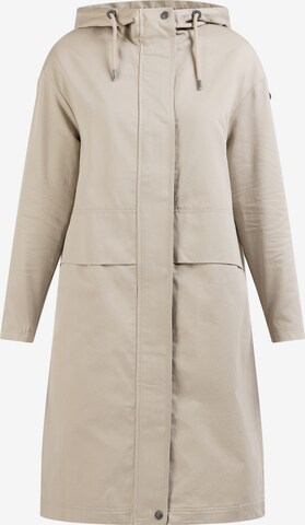 DreiMaster Vintage Between-seasons coat in Beige: front