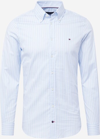 Chemise TOMMY HILFIGER en bleu : devant