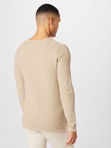 Pull-over 'SYLVEST' JACK & JONES en beige