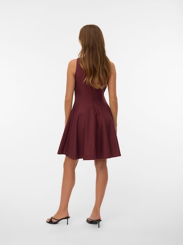 Robe de cocktail 'VMDrea' VERO MODA en rouge