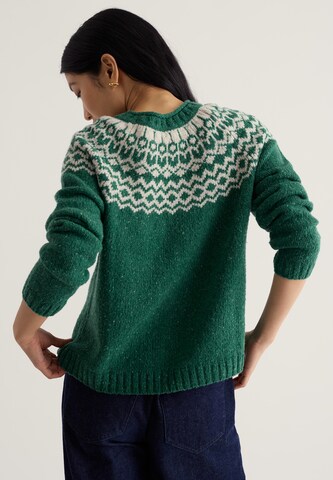 Seasalt Cornwall Sweater 'Port Kinnis' in Green