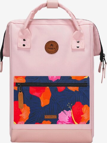 Cabaia Backpack in Pink: front