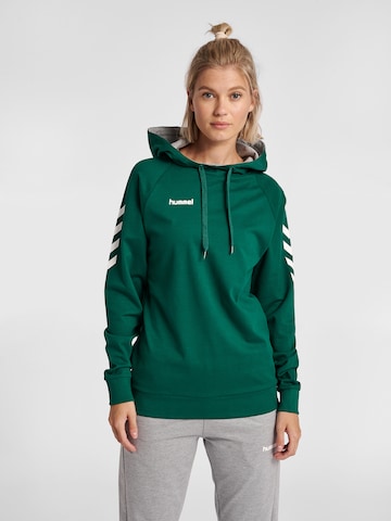 Felpa sportiva di Hummel in verde: frontale