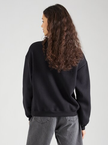 Monki Sweatshirt in Schwarz