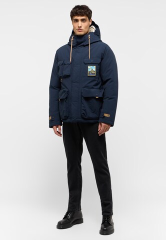 MUSTANG Übergangsjacke in Blau