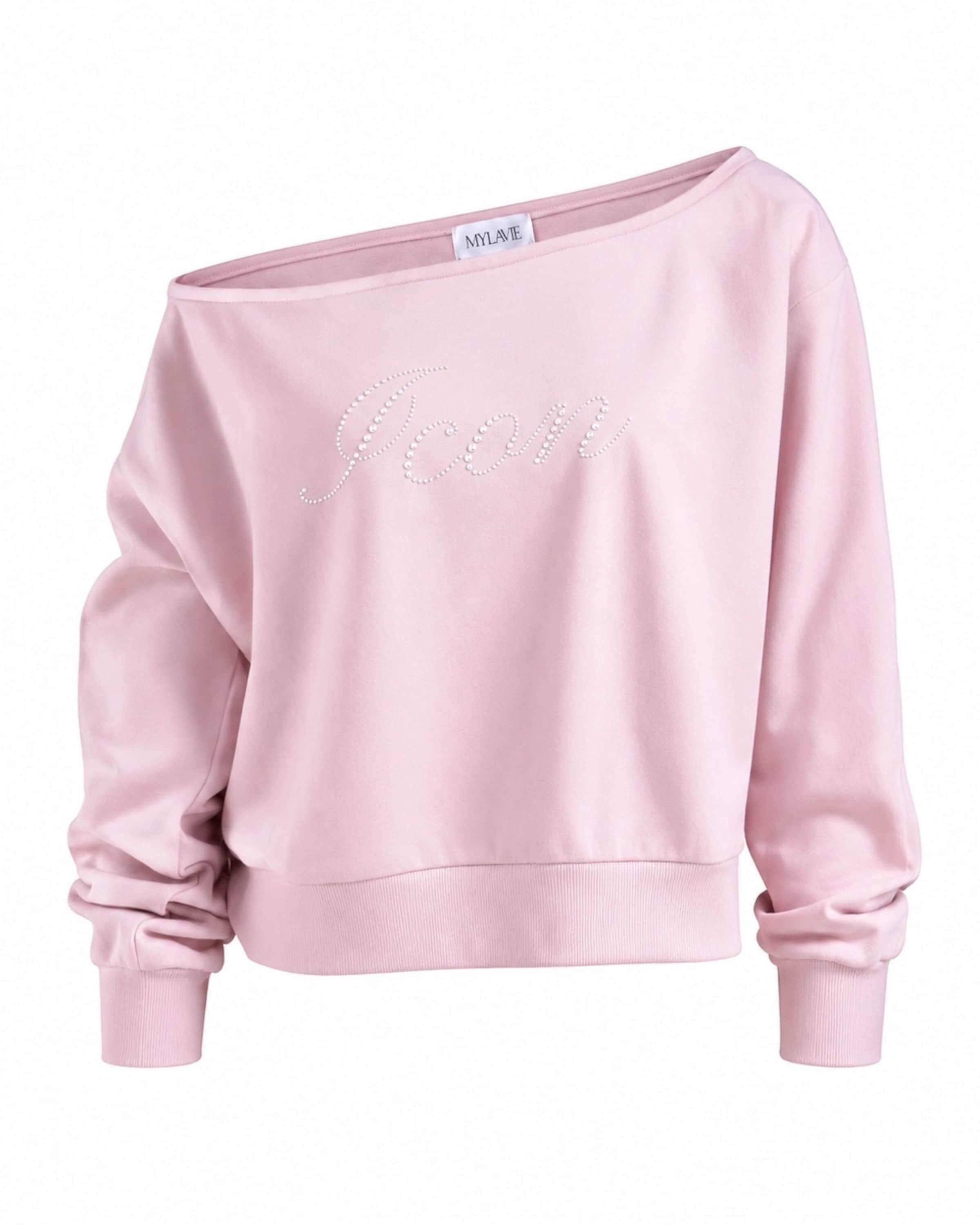 MYLAVIE by Sarah Harrison Sweatshirt in XS in de kleur Pink, Productweergave