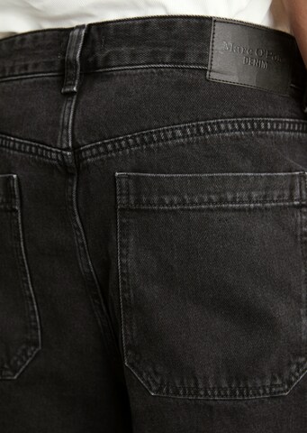 Marc O'Polo DENIM Tapered Jeans in Schwarz: Rückseite