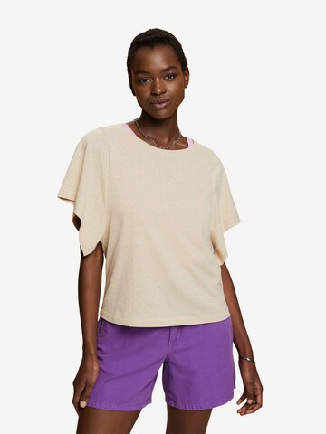 ESPRIT Shirt in Beige: front