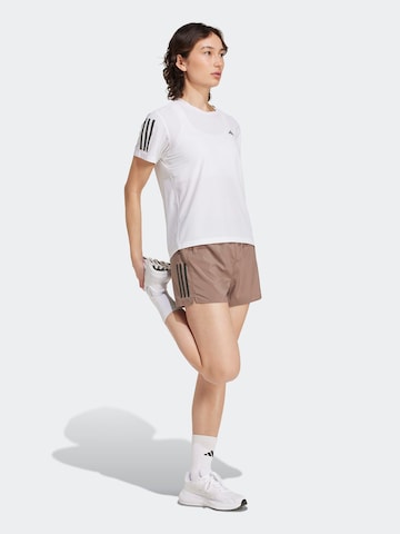 ADIDAS PERFORMANCE Normální Sportovní kalhoty 'Own The Run' – hnědá: přední strana