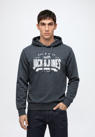 JACK & JONES Sweatshirt in Grey: front