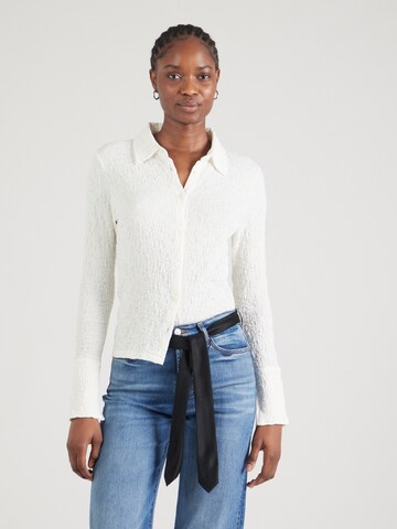 Lindex - Camisa 'Annie' em branco: frente
