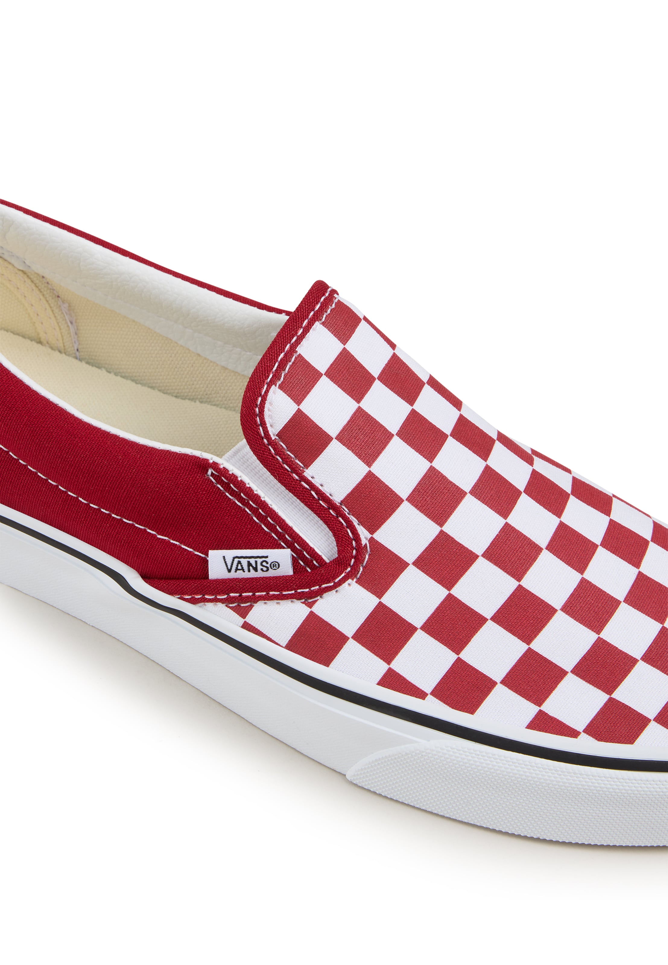 VANS Спортни обувки Slip On 'Classic' в червено