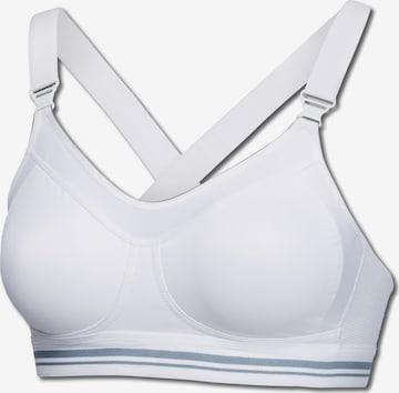 SCHIESSER Minimiser Bra in White: front