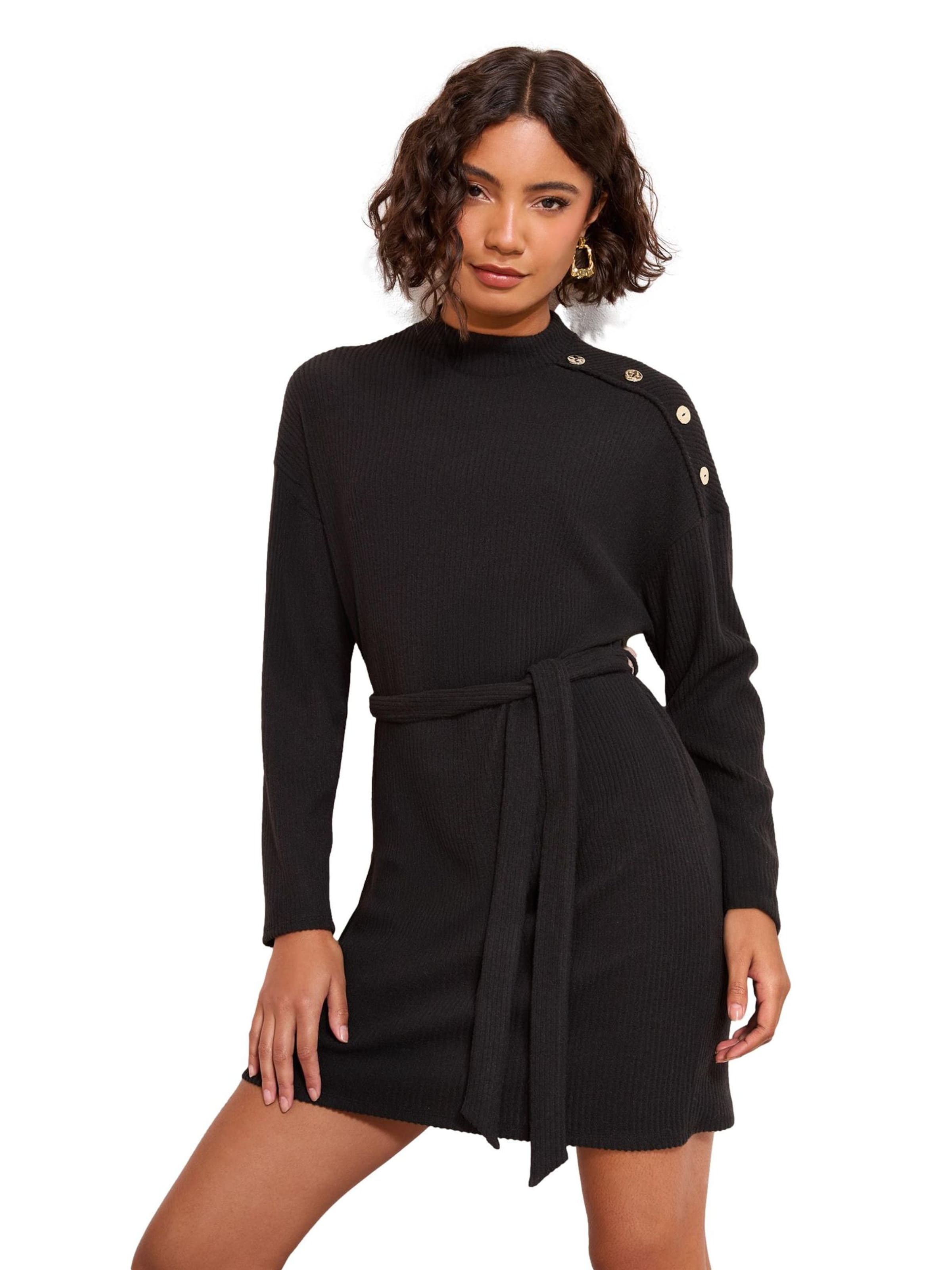 juoda Friends Like These Megzta suknelė: priekis