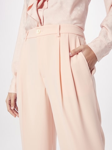 Lauren Ralph Lauren Regular Pleat-front trousers 'IVELISSE' in Pink