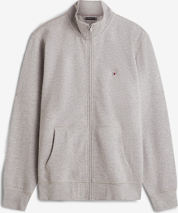 TOMMY HILFIGER Sweatjacke in Grau: Vorderseite