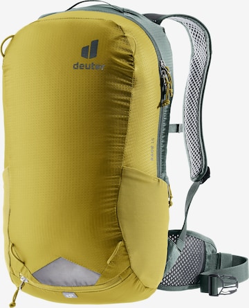 DEUTER Backpack 'Race 16' in Yellow: front