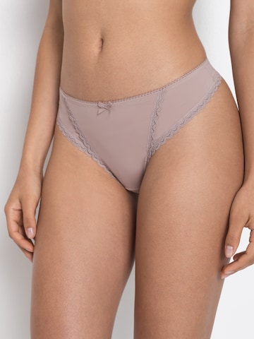 s.Oliver Thong in Brown: front