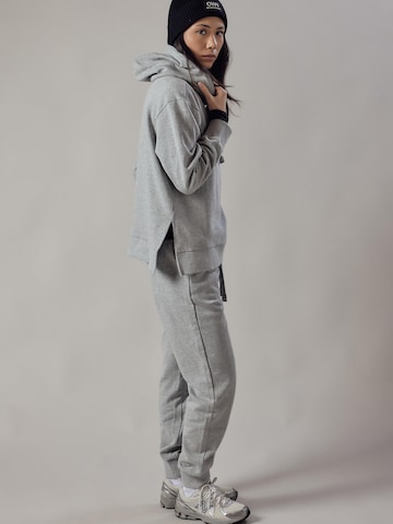 Felpa 'Felpa Felpata con Cappuccio e Spacchi Laterali' di OWN Off With Nature in grigio