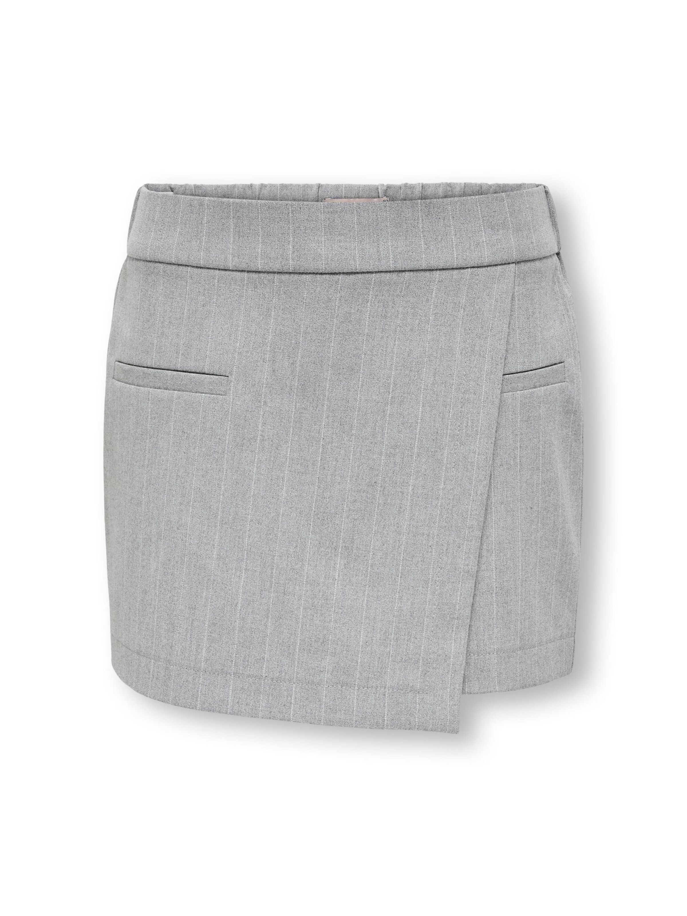 ONLY GIRLS - Falda 'KOGBrie' en gris: frente
