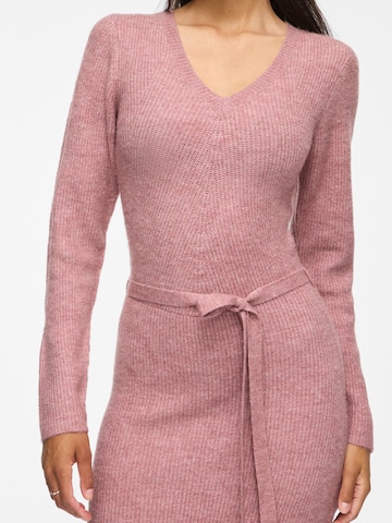 VILA - Vestido de malha 'VIGRY' em rosa
