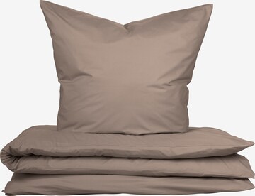 uncover by SCHIESSER Duvet Cover 'Soho' in Brown: front