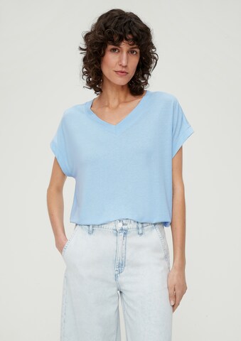 T-shirt s.Oliver en bleu : devant