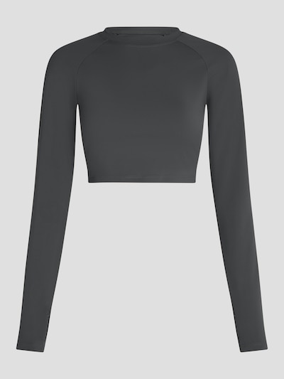YO-GAYA Sports Top in XS in Anthracite, Item view