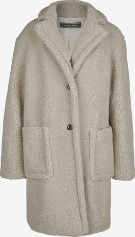 White Label Between-Seasons Coat in Grey: front