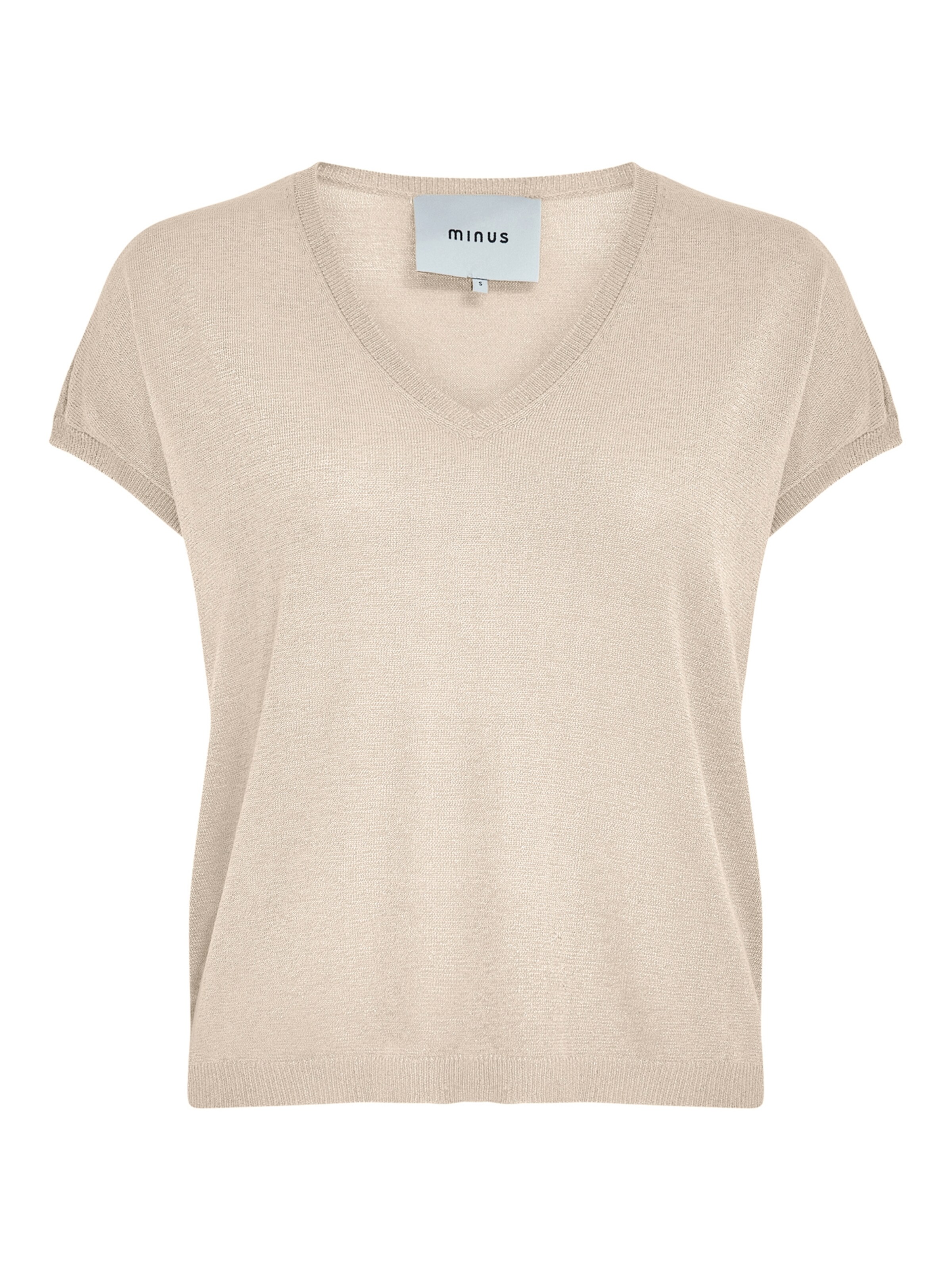 Haut 'Carlina' minus en beige