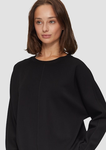 s.Oliver Sweatshirt in Schwarz