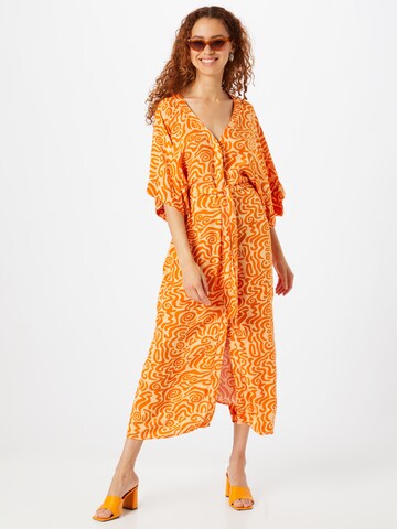 Monki Dress in Orange