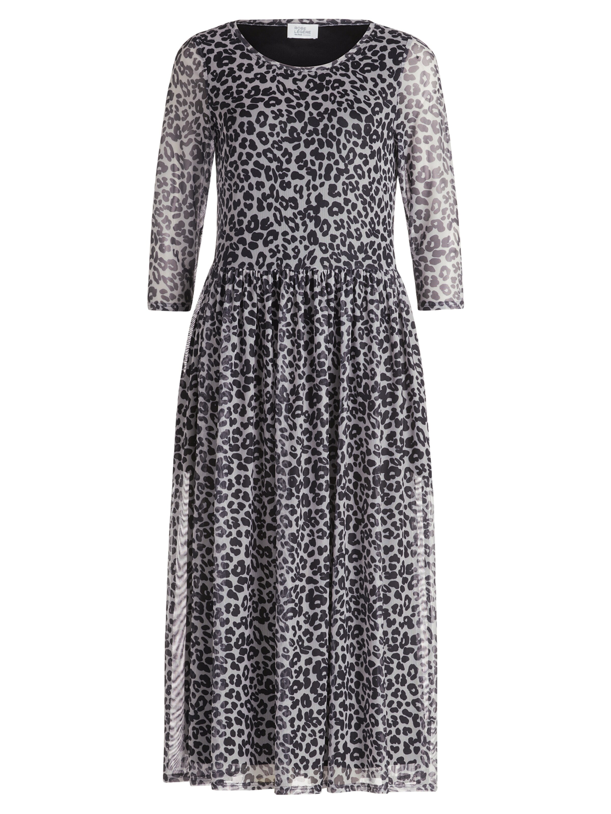 Vera Mont Jurk in de kleur Grijs / Zwart, Productweergave