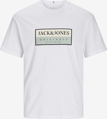 JACK & JONES Bluser & t-shirts 'JWHFREDERIKSBERG' i hvid: forside