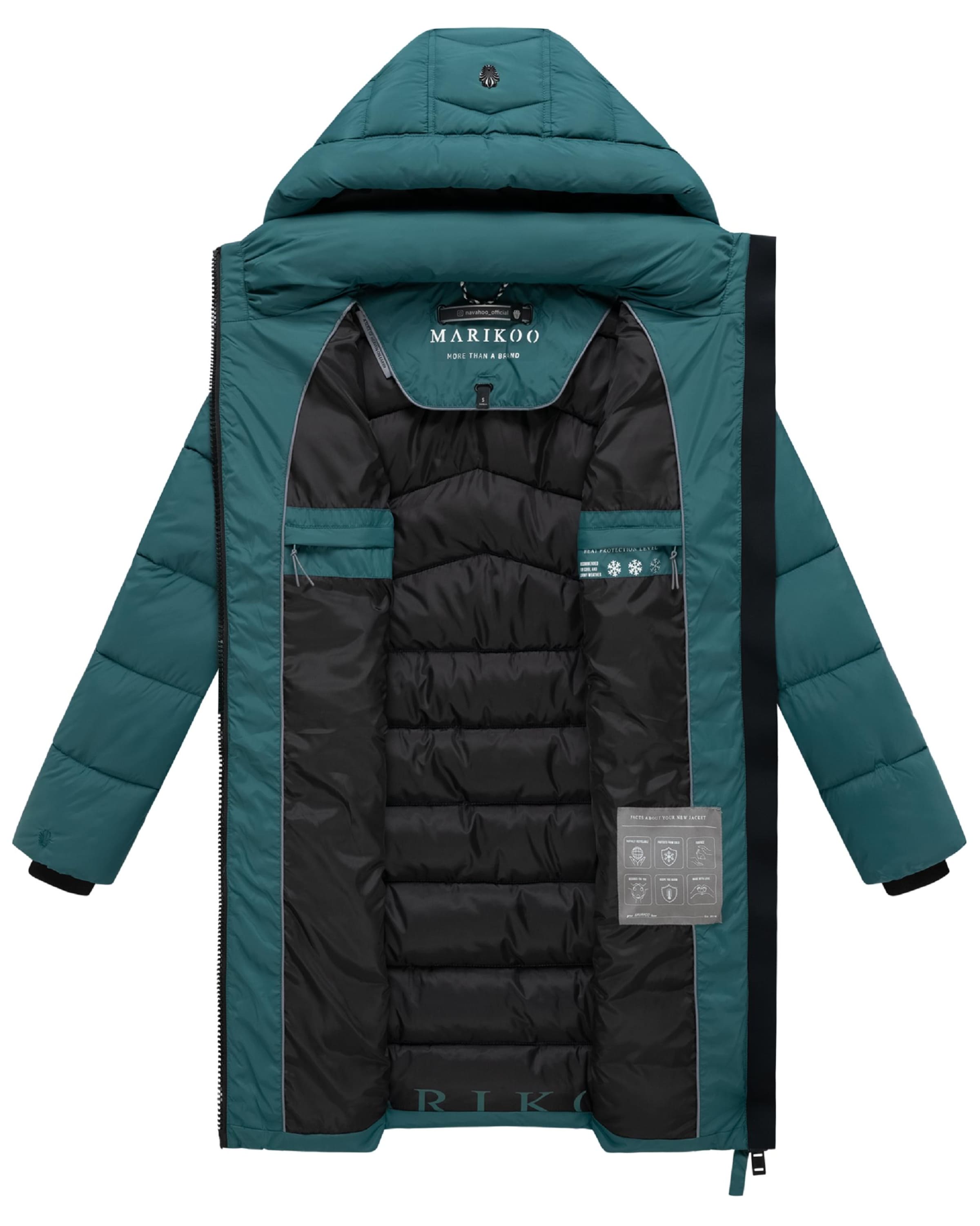 Cappotto invernale 'Kaltnäschen 16' di MARIKOO in verde