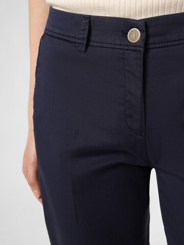 BRAX Regular Pleated Pants 'Maron' in Blue