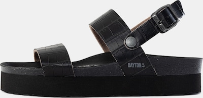 Sandale 'Almeria' Bayton pe negru, Vizualizare produs