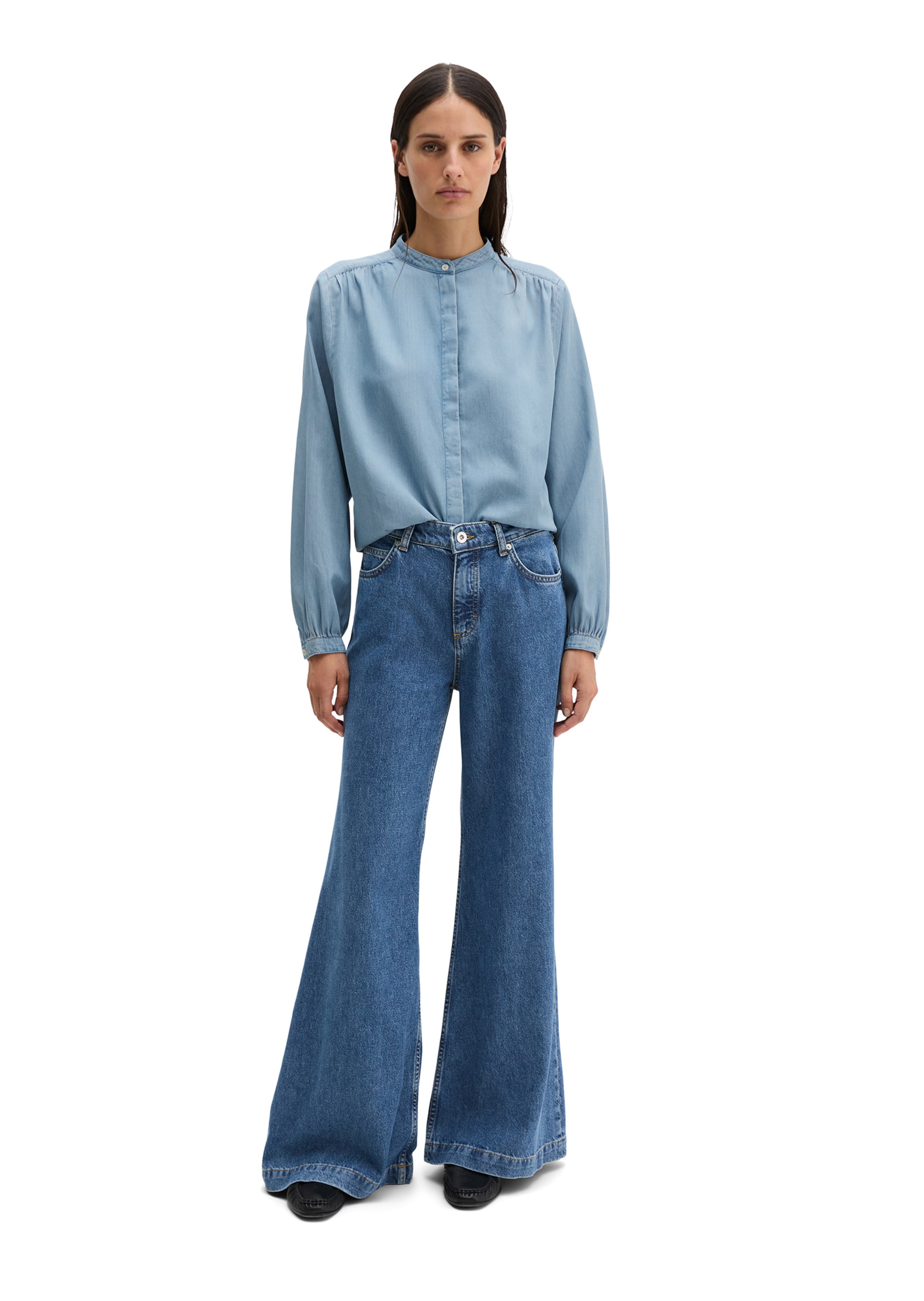 Marc O'Polo Bluse in Blau