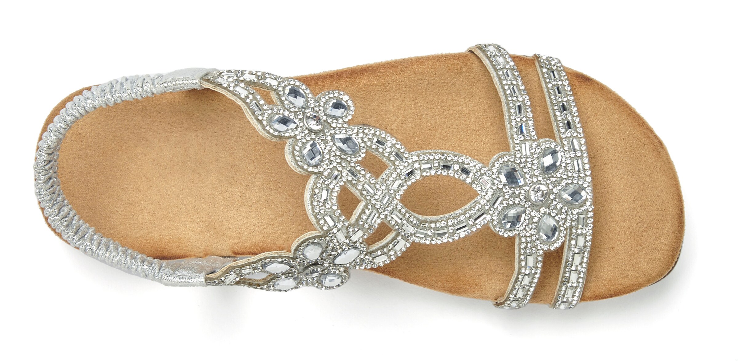 VIVANCESandale s remenčićima - srebro boja