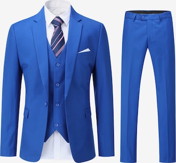 Youthup Slim fit Suit in Blue: front